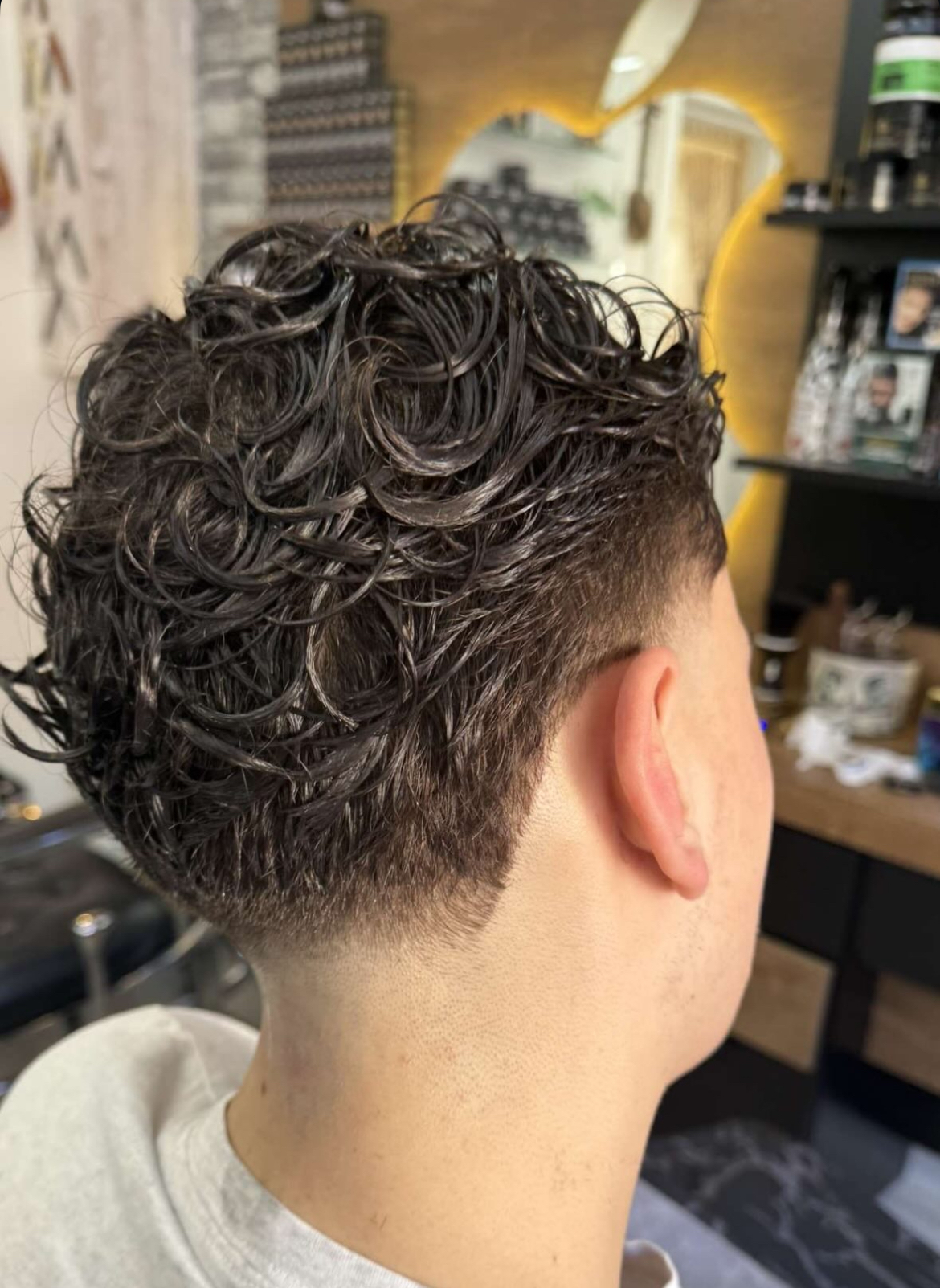 Crop cut klipning hos Kawa Barbershop